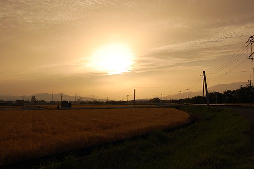 見慣れた景色【夕暮れ】