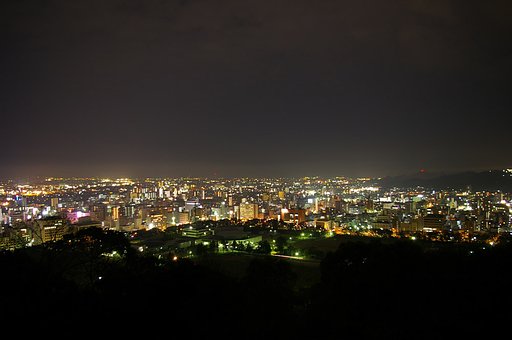 松山の夜景〜旅の夜景＃１〜