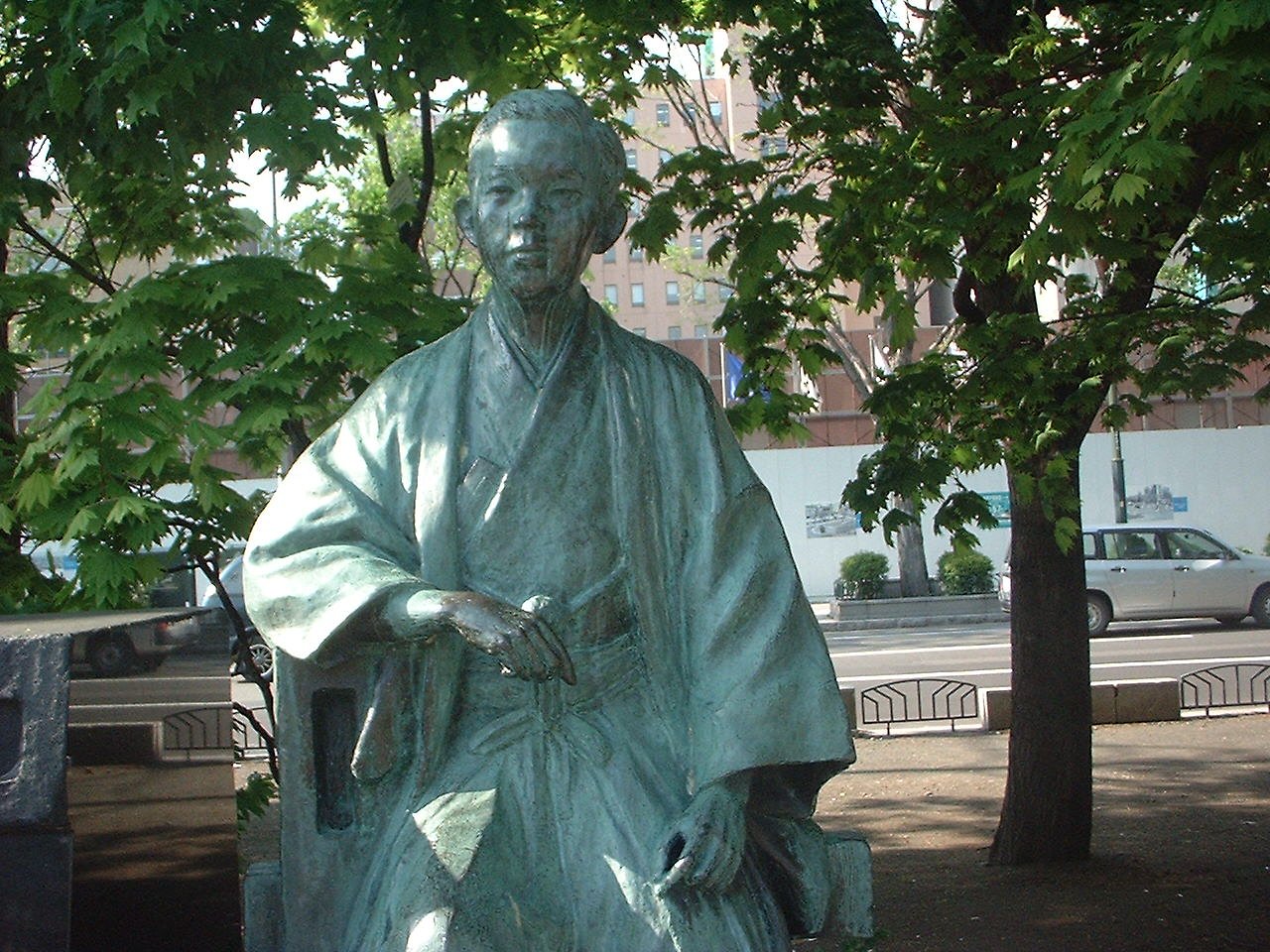 暑かったね〜；