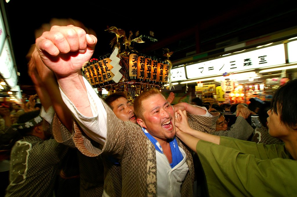 宵の神輿2007　グーッ！