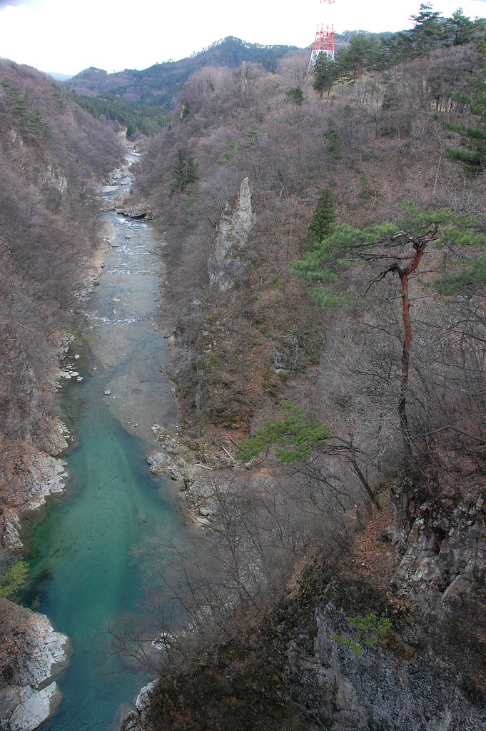仙台・赤い橋から