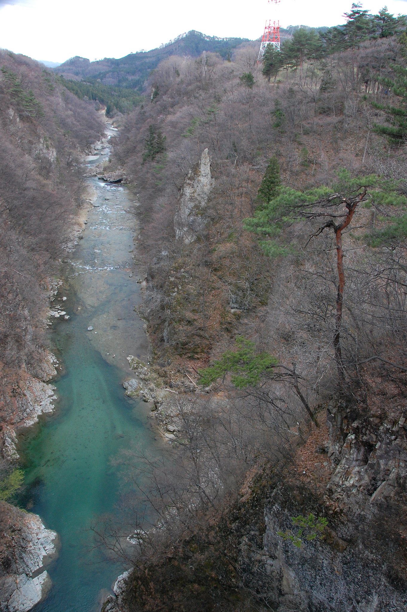 仙台・赤い橋から