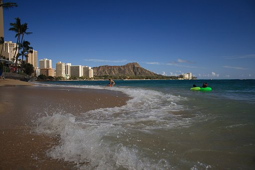 水遊び