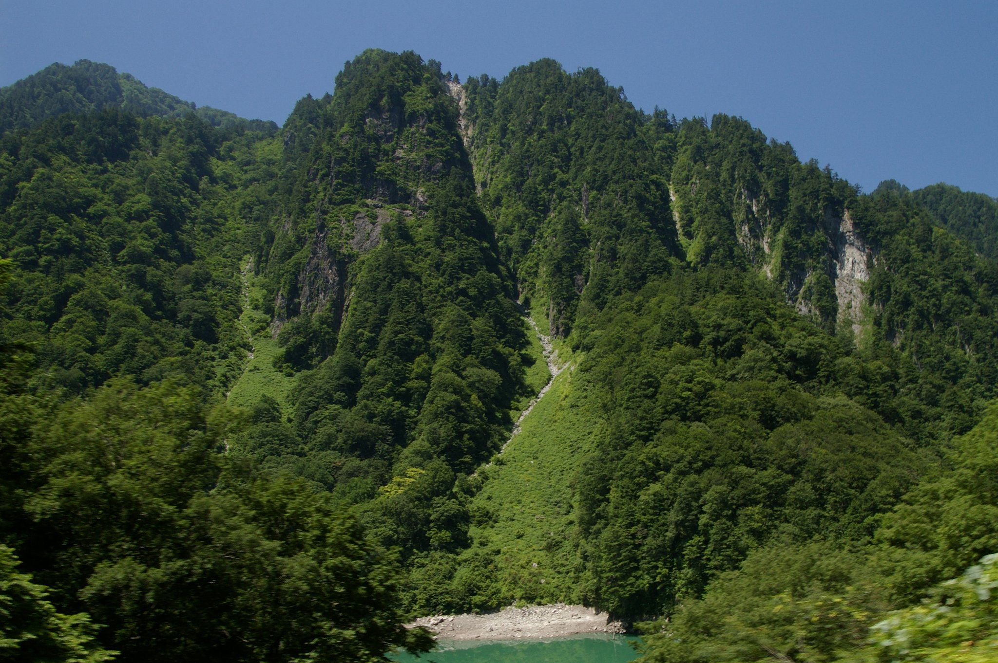 夏の黒部峡谷２