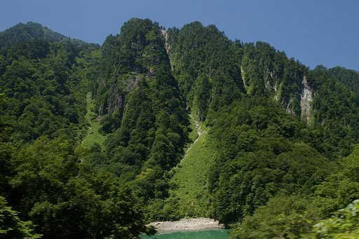 夏の黒部峡谷２