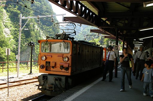 夏の黒部峡谷３