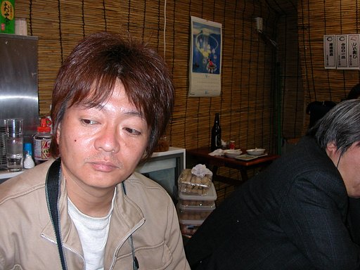 飲んでる鵜飼