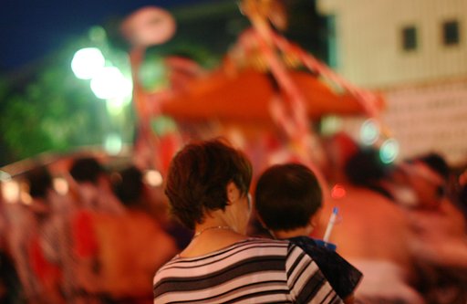 町内の祭り