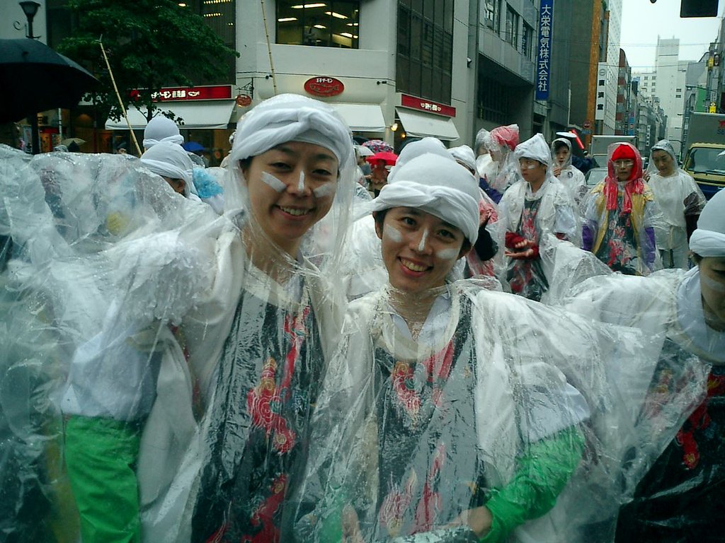 祭りの一こま！