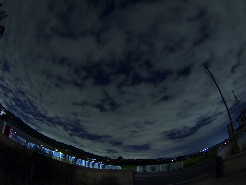 宵の空