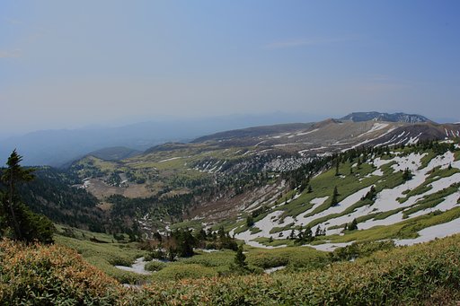 標高2172mの景色