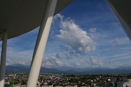 雲に乗って飛んでみる？（１）