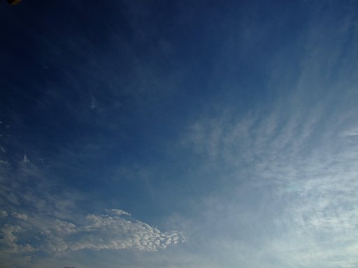 夕方の空