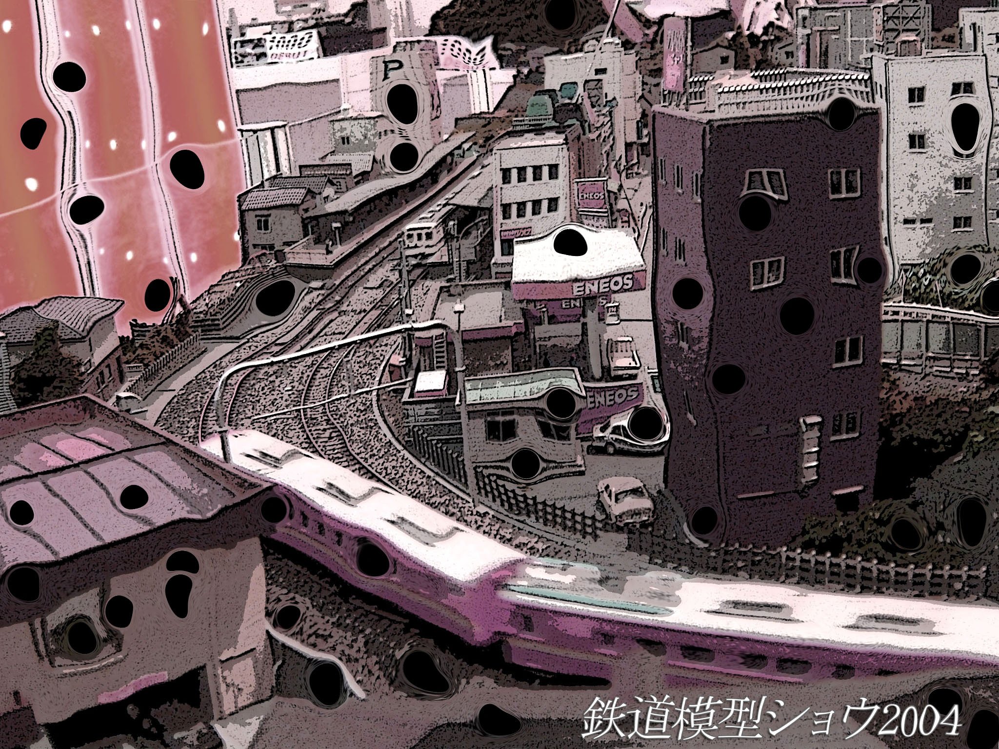 銀座で鉄道模型ショウ2004開催中