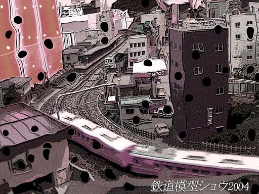 銀座で鉄道模型ショウ2004開催中