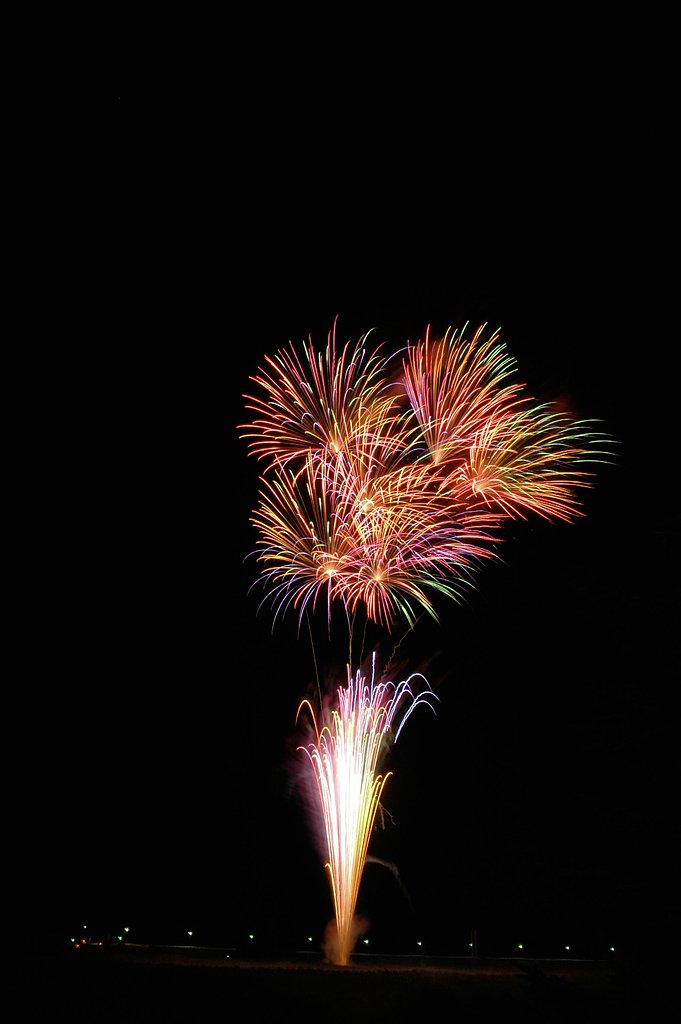 ６０分の１枚　花火