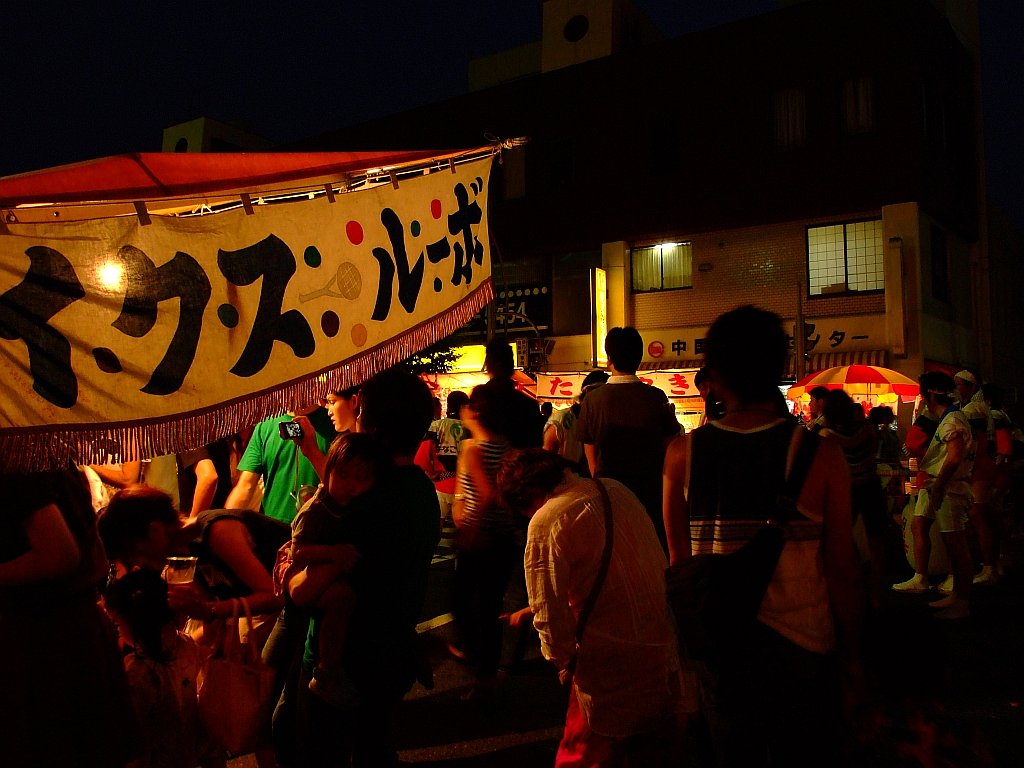 祭りの夜に
