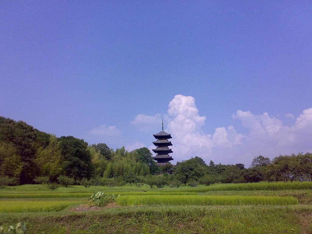 五重塔ためし撮り
