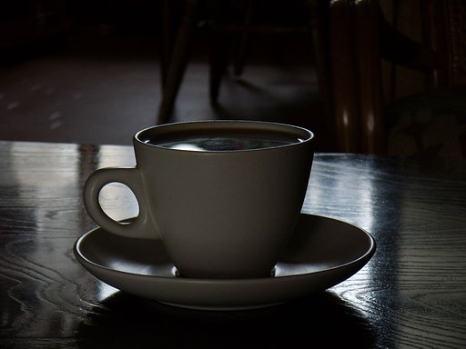 たっぷりのコーヒー