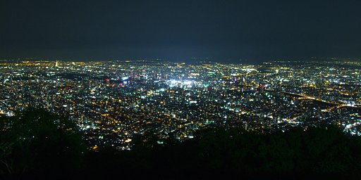 夏の夜景