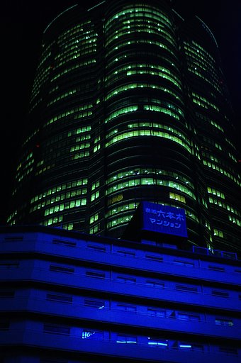 夜の六本木