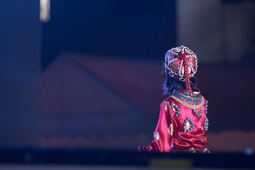ウイグルの少女