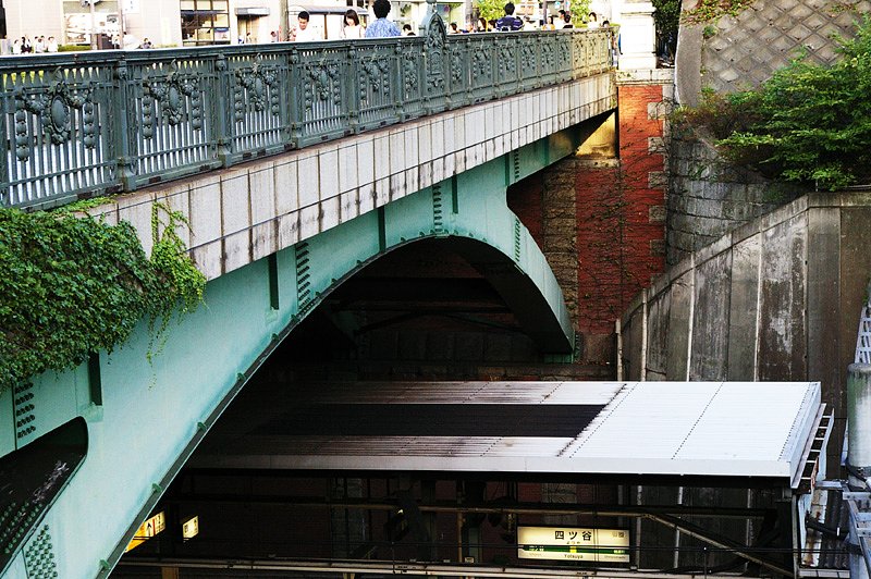 レンガある橋