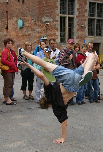 Dancing boy