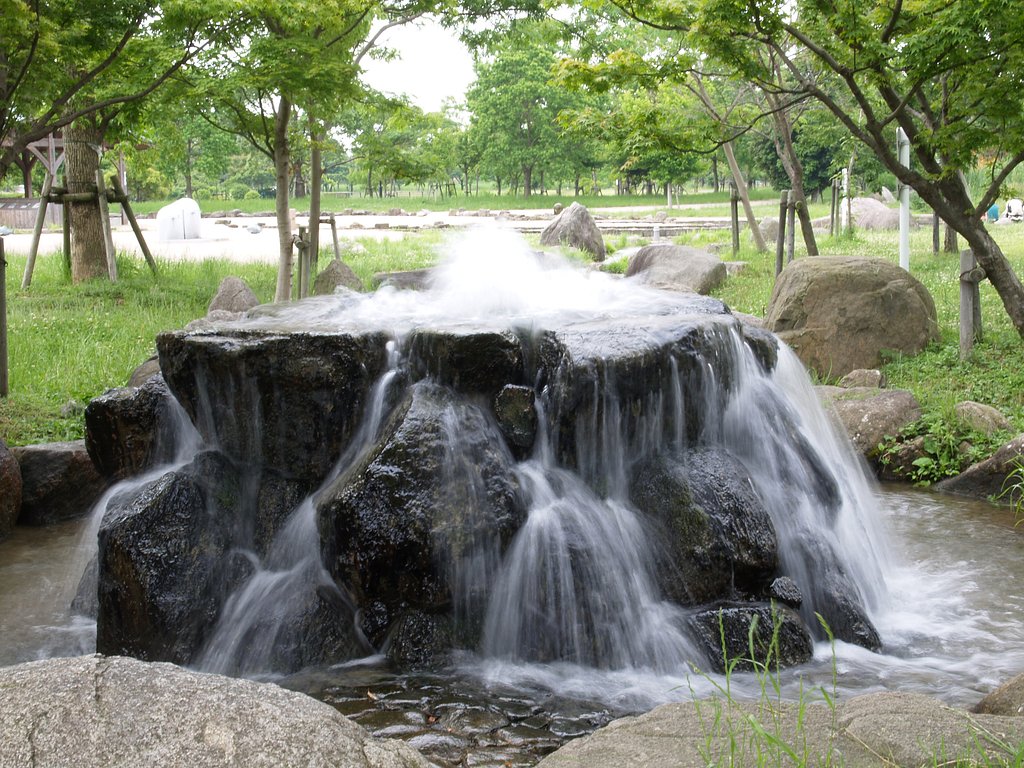 公園にて