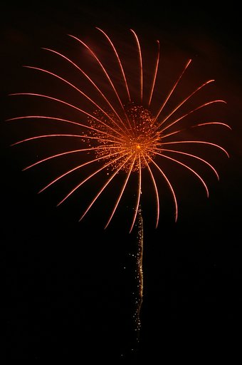 シックな花火？