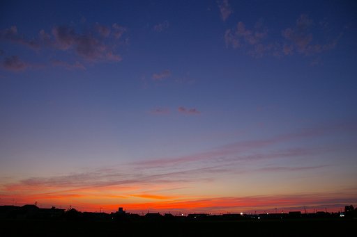 夕焼けを見ながらオレンジジュースでもいかが？