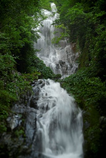 箱庭の滝