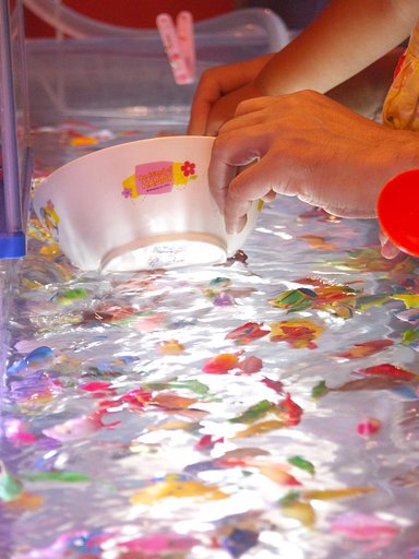現代版金魚すくい？