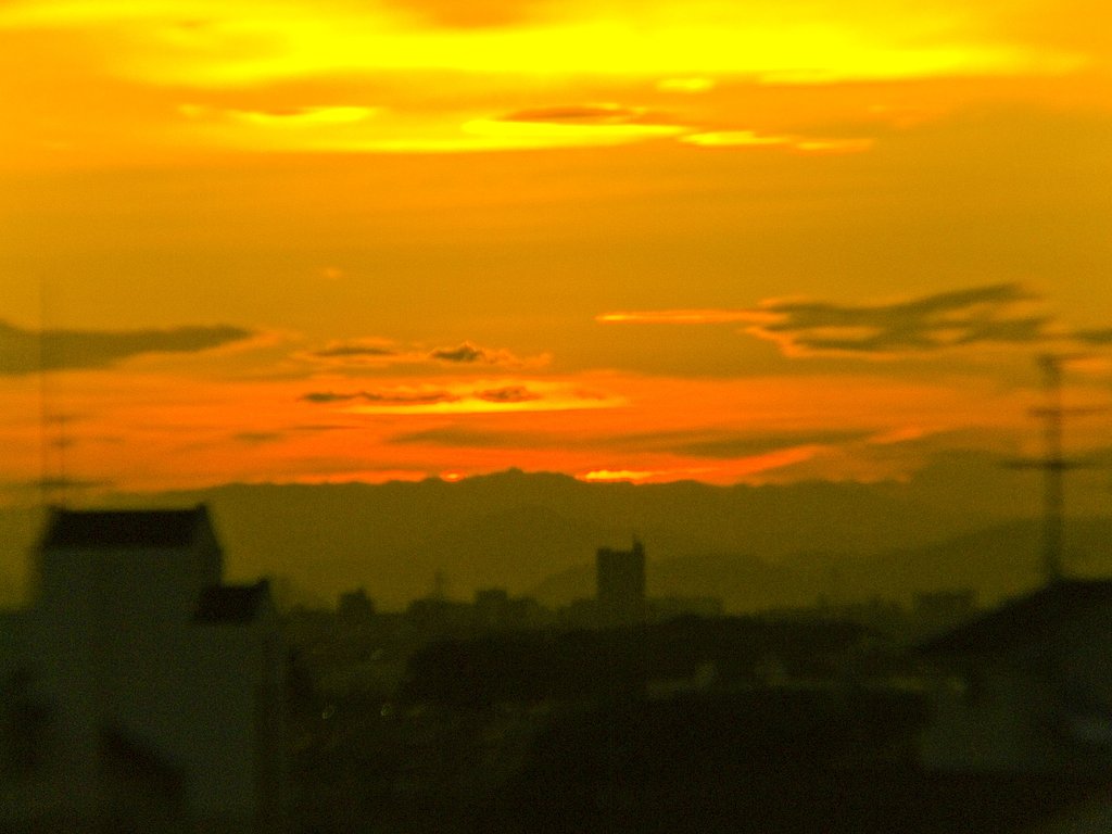 夕焼け