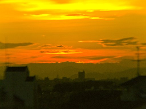 夕焼け