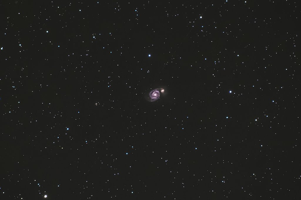 M51 子持ち銀河