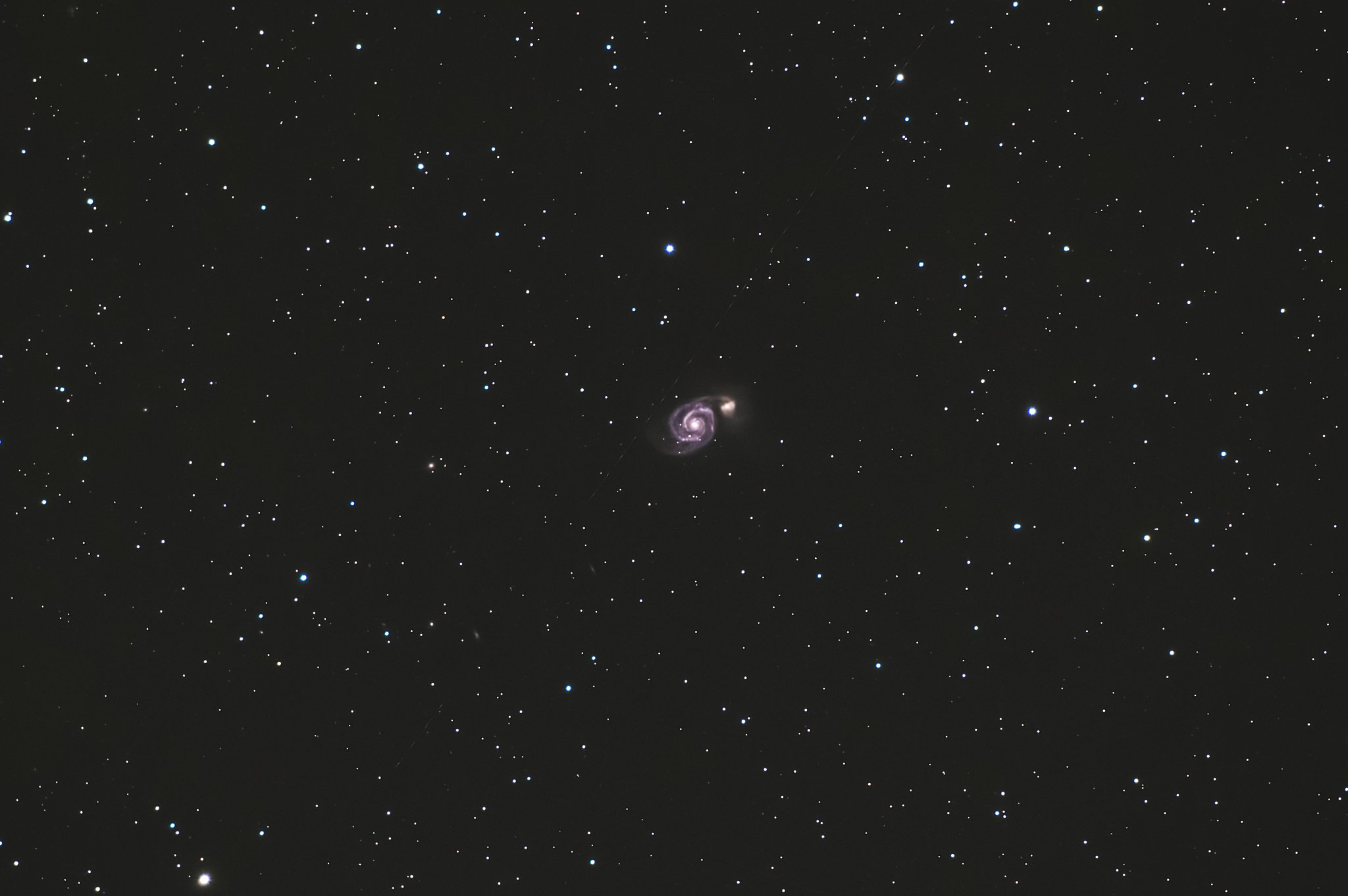 M51 子持ち銀河