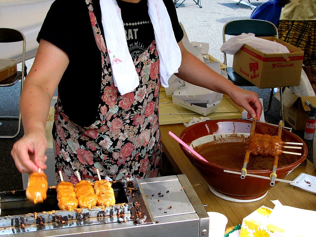 【食】　五平餅