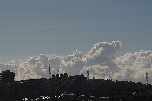 ドラマチックな雲