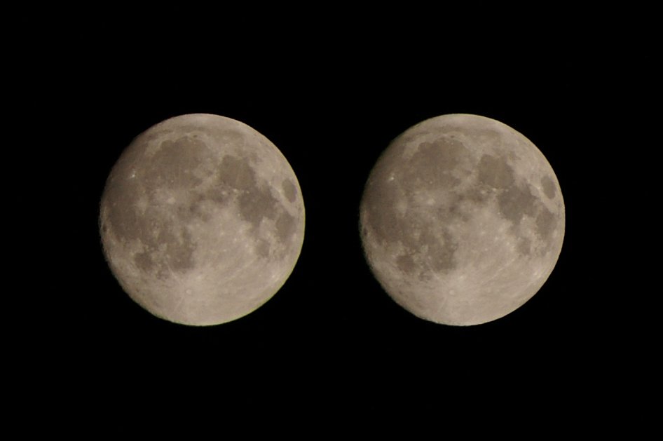 月１号と月２号