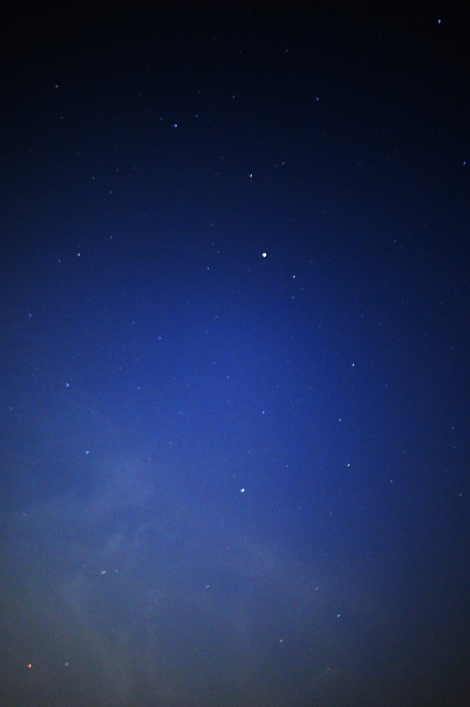 田舎の夜空