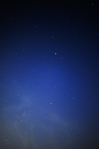 田舎の夜空