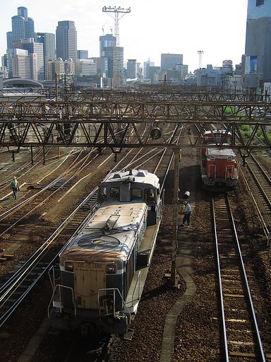 線路がいっぱい