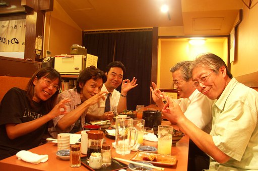 写真展設営お疲れ様