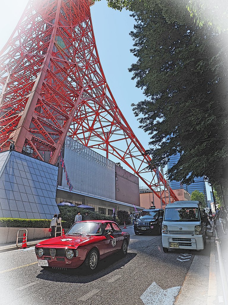 さかのぼる風景～東京タワー～