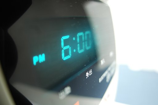 お疲れな時間