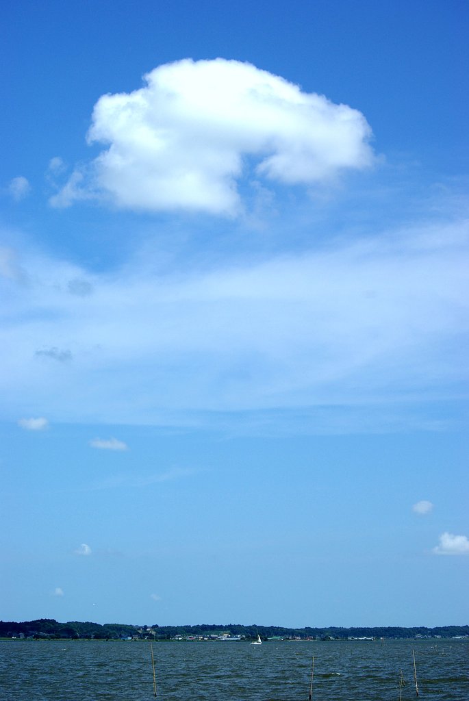 地元の湖・・・