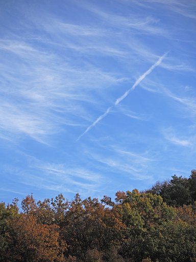 秋雲を射抜く