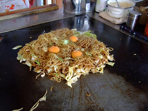 食べてる途中で・・・