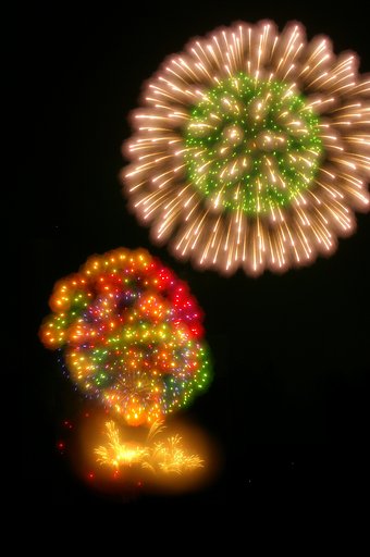FA soft 28mm F2.8で花火